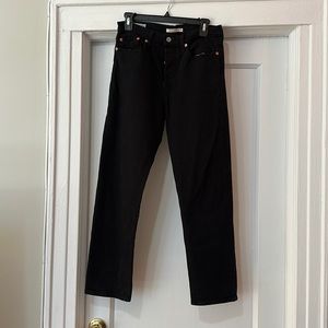 Levi’s Wedgie Straight Jeans in black